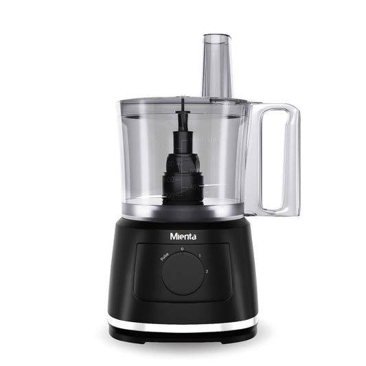 Mienta Mille Food Processor, 1000 Watt, Black - FP141335A