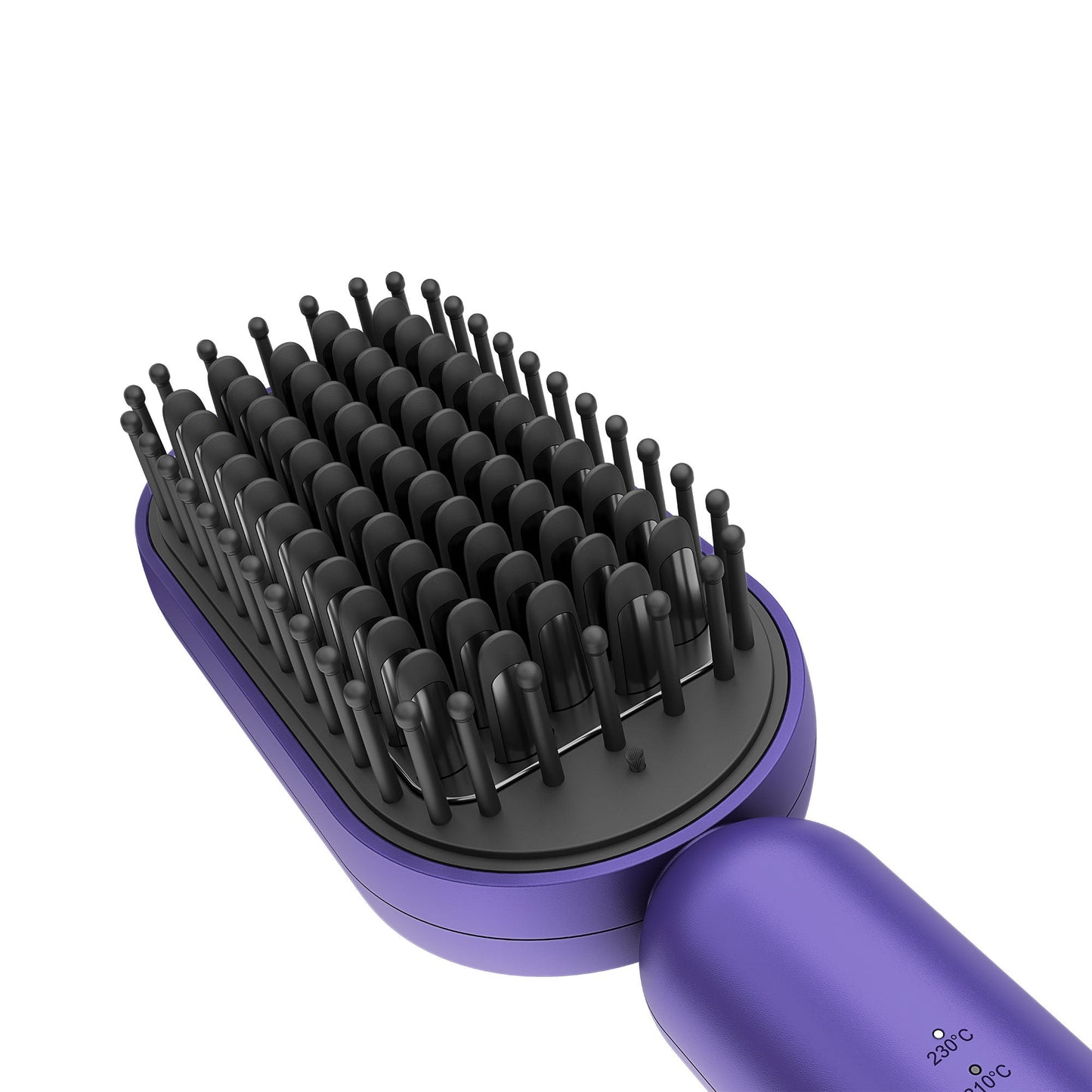 Rush Brush Hair Straightening Brush, Purple - S3 Lite