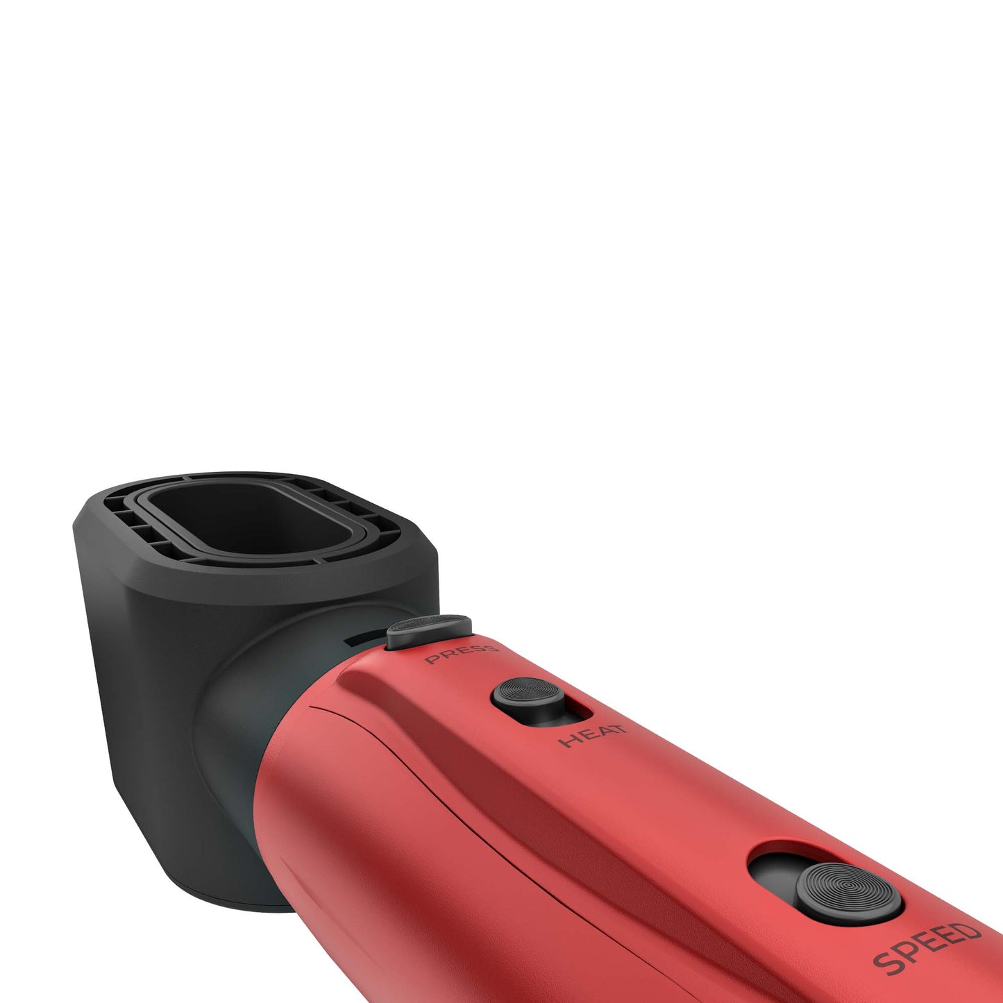 Rush Brush +6 Ceramic Air Styler, 3 Temperatures - Red