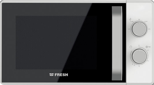 Fresh Solo Microwave, 25 Liters, Silver - FMW-25MC-SW