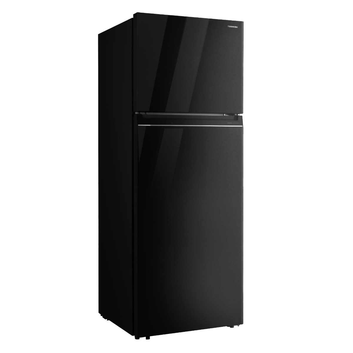 Toshiba No-Frost Refrigerator, 450 Liters, Inverter, Glass Black - GR-RT624WE-PGN(22)