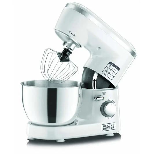 Black+Decker Stand Mixer, 4 Liters, White – SM1000