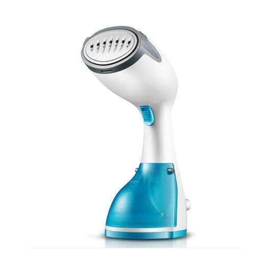Black+Decker Handheld Garment Steamer, 1200 Watt, White And Blue - HST1200
