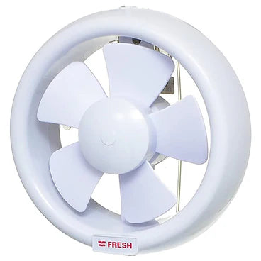 Fresh glass Ventilating Fan, 15 cm, white - 500011727