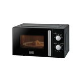 Black+Decker Countertop Microwave, 20 Liters, Black - MZ2005P