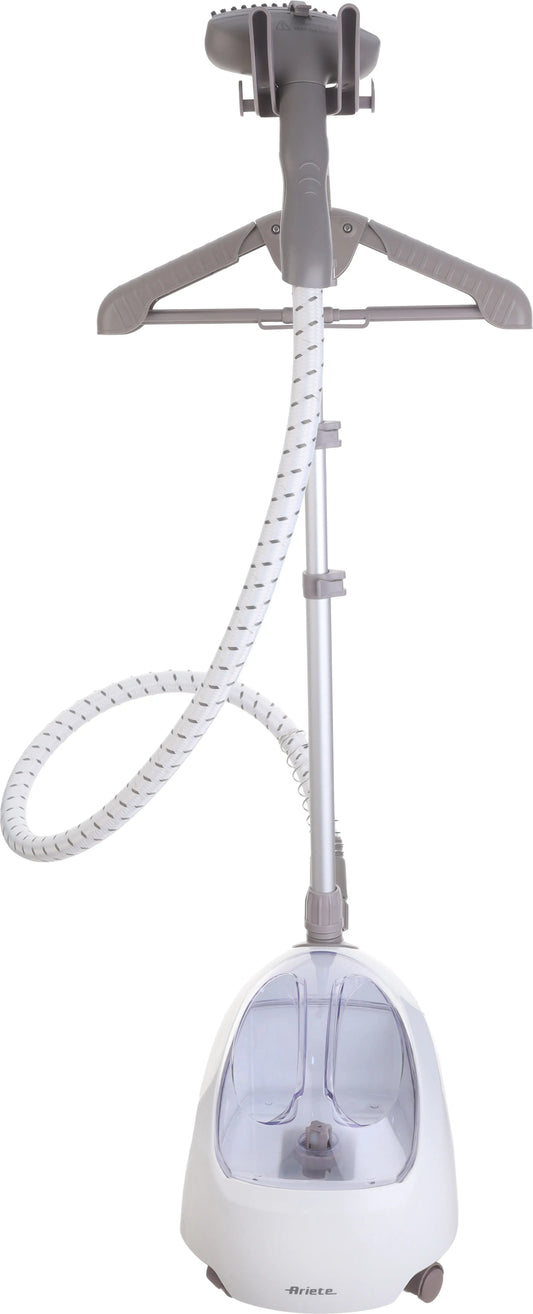 Ariete Stand Steam Iron, 2 Liters, 1500 Watt - White And Grey - AR- 4165