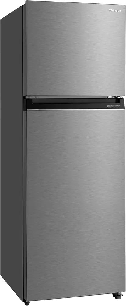 Toshiba No Frost Refrigerator With Inverter Motor, 411 Liters, Stray Silver - GR-RT558WE-PMN(57)