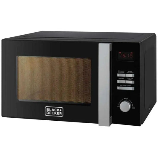 Black+Decker Microwave Oven with Grill 28 Liters, Black – MZ2800PG