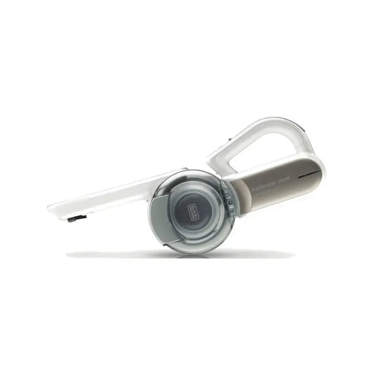 Black+Decker Pivot Dustbuster/Cyclonic Hand Vacuum Cleaner, White - PV1420L