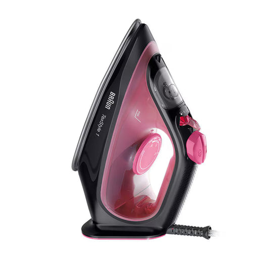Braun TexStyle 1 Steam Iron, 2000 Watt, Purple And Black - SI1070