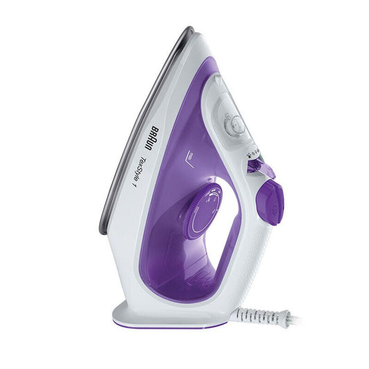 Braun TexStyle 1 Steam Iron, 2000 Watt, Violet And White - SI1080