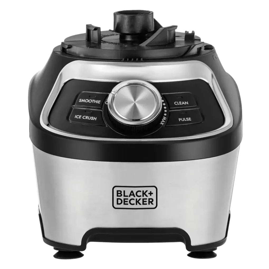 Black+Decker High Speed Blender, 1200 Watt, 1.85 Liters, Stainless Steel - BXH1200