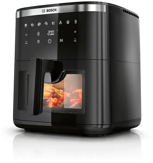 Bosch Series 6 Digital Air Fryer, 1800 Watt, 7.2 Liters, Black - MAF671B0
