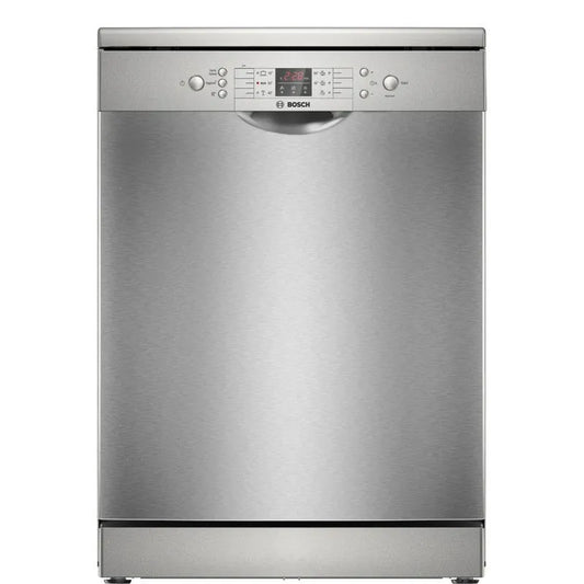 Bosch Series 2 Digital Dishwasher, 13 Place Settings, 6 Programs, Silver Inox- SMS26AI00V