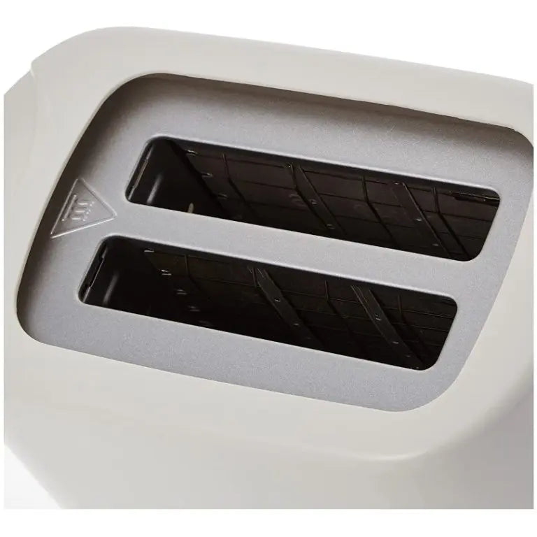 Black+Decker 2 Slice Cool Touch Bread Toaster, 750W, White – ET125