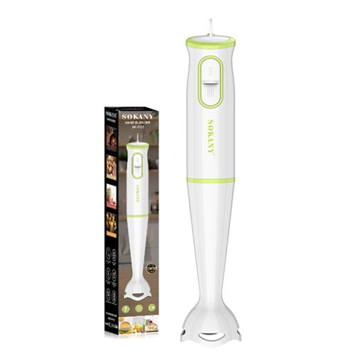 Sokany Hand Blender 200 Watt, White - SK-1723
