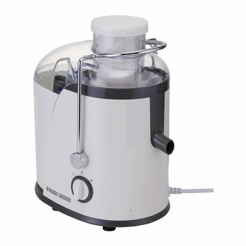Black+Decker Juice Extractor, 400 Watt, White – JE400