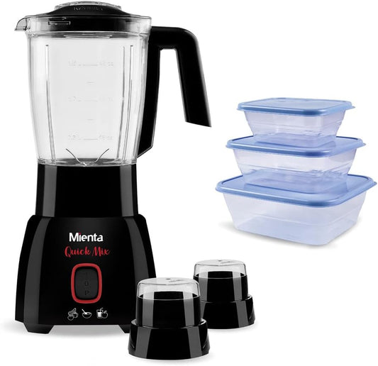 Mienta Blender 600 Watt With Free Gift - BL1281G