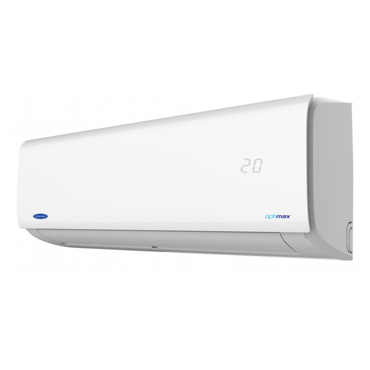 Carrier Optimax Split Air Conditioner With Inverter Technology, Cooling & Heating, 3 HP, White - 53QHCT24DN-708F