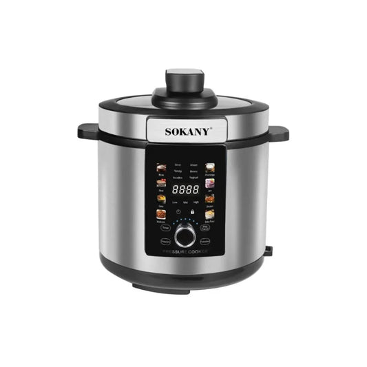 Sokany Pressure Cooker, 1500 Watt, 7 Liters - SK-07043