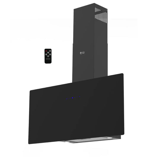 Purity Wall Mounted Cooker Hood, 90 cm, 1000 m3/h, Black - GL PRO PLUS | 90 cm