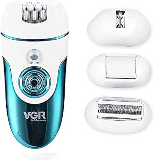 VGR Cordless Women's Epilator & Shaver, Fast Charge - VGR-700