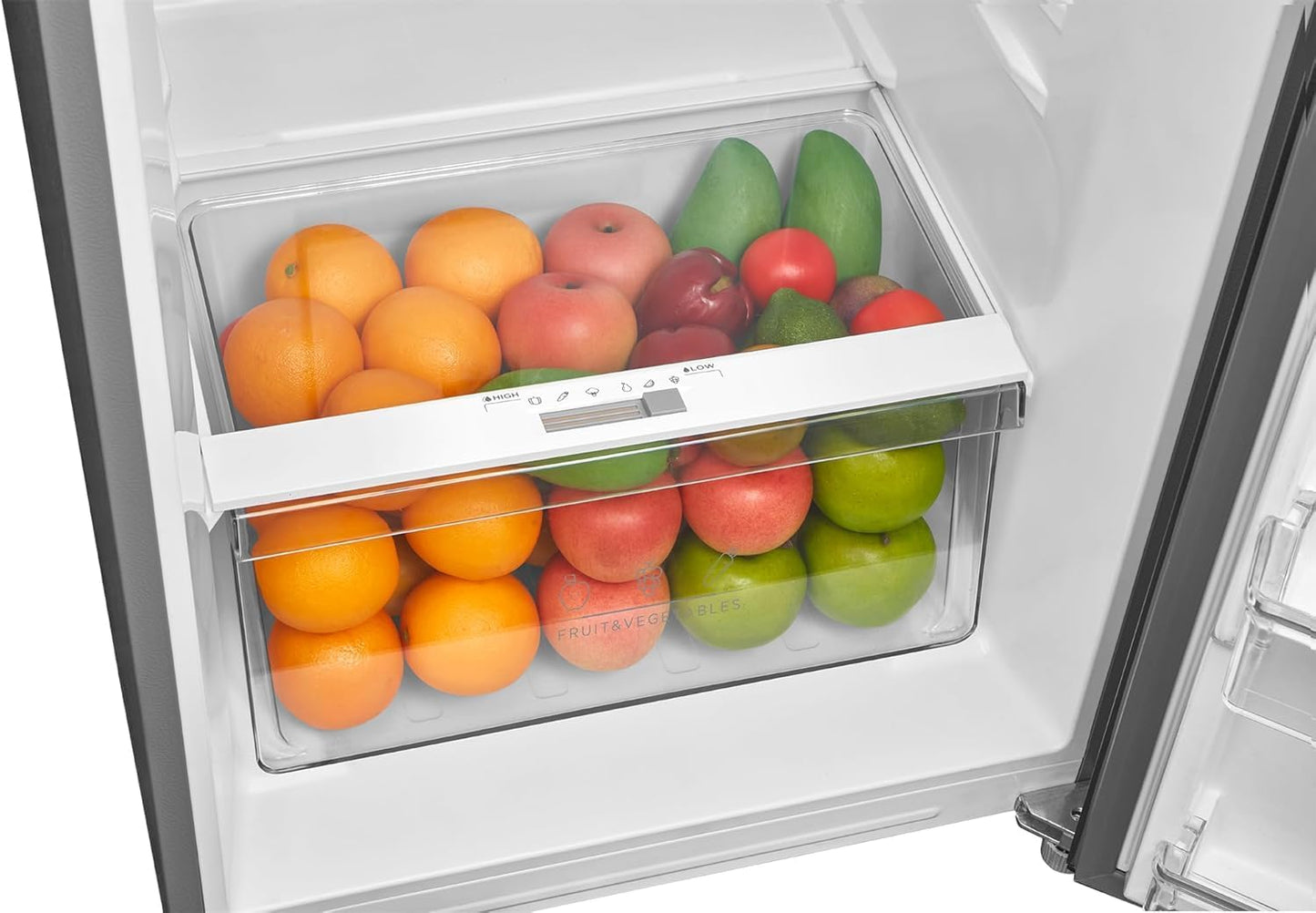 Midea No Frost Refrigerator - 338L - Bru Steel - MDRT489MTN46