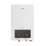 Midea Gas Water Heater, 6 Liters, White- 6DHSL