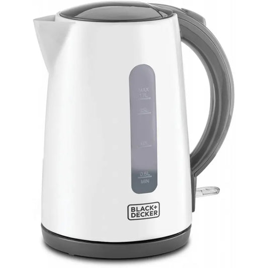Black+Decker Concealed Coil Kettle, 2200 Watt, 1.7 Liters – JC70