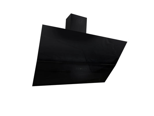 Purity Built-In Decorative Hood, 90 CM, 1000m3/h, Black - Auto Smart BL