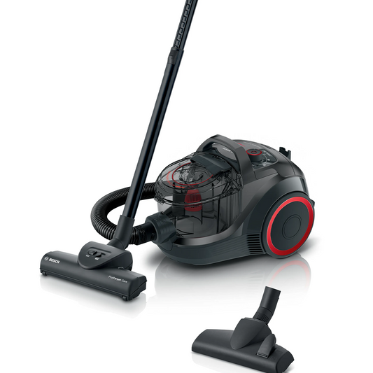 Bosch Bagless Vacuum Cleaner, 2000 Watt, 2 Liters, Black and Red - BGS21WPOW