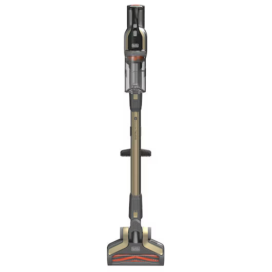 Black+Decker 4 in1 Wireless Vacuum Cleaner, 750ml Transparent Dust Bag Capacity, 36V Fast Charging, Bronze - BHFEV36B2DW
