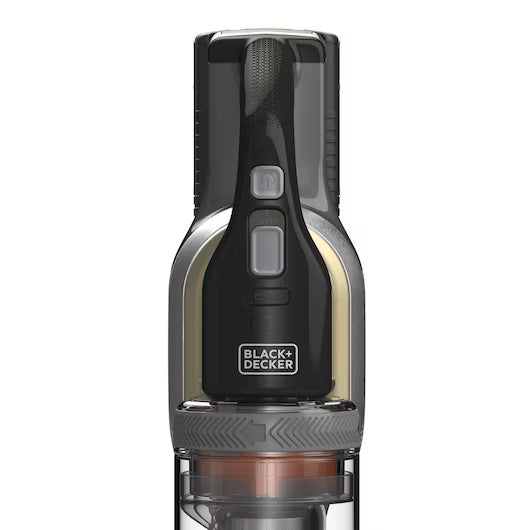 Black+Decker 4 in1 Wireless Vacuum Cleaner, 750ml Transparent Dust Bag Capacity, 36V Fast Charging, Bronze - BHFEV36B2DW