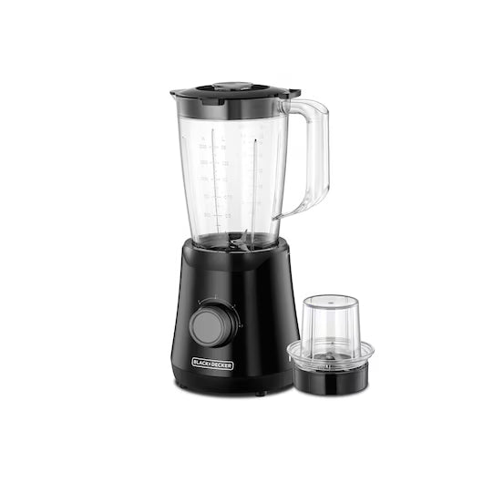 Black & Decker Blender, 500 Watt, 1.5 Liters, with Grinding Mill - BX530