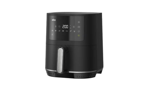 Braun MultiFry 3 Air Fryer, 1500 Watt, 4.3 Liters, Matt Black - HF 3030