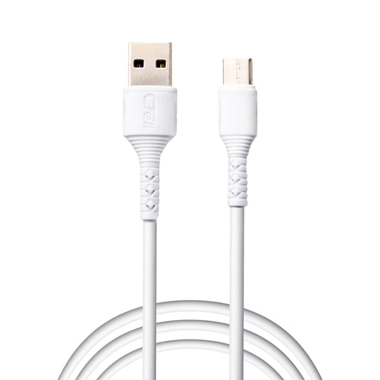 Cell Tel Type C Pure Copper Fast Charging Cable, White - CT-C38