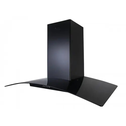 Purity T- Shape Wall Mounted Cooker Hood, 90 cm, 750 m3/h, Black - CAPPE BL | 90 cm