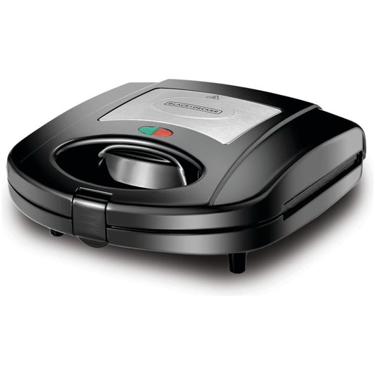 Black+Decker 2-in-1 Sandwich Maker and Grill, 780 Watt - TS2120