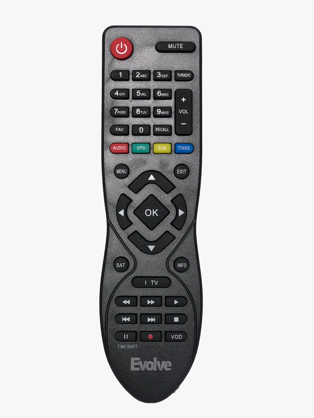 Evolve Full HD Satellite Receiver Mini - Black - Evolve 2000 Pro