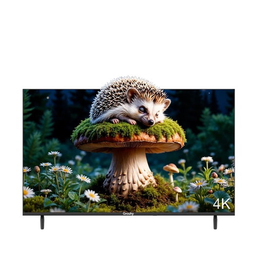 Grouhy 50 Inch 4K Android LED Frameless TV - GLD50SAWORV2