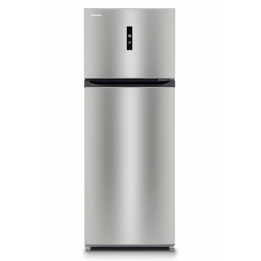 Toshiba Digital No Frost Refrigerator With Inverter Technology, 535 Liters, Stainless Steel - GR-RT702WE-PMN(02)