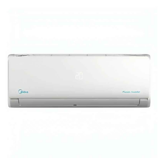 Midea Mission Inverter Air Conditioner, 4 HP, Cooling and Heating, White - M1SABT-30HRDNF-Q8