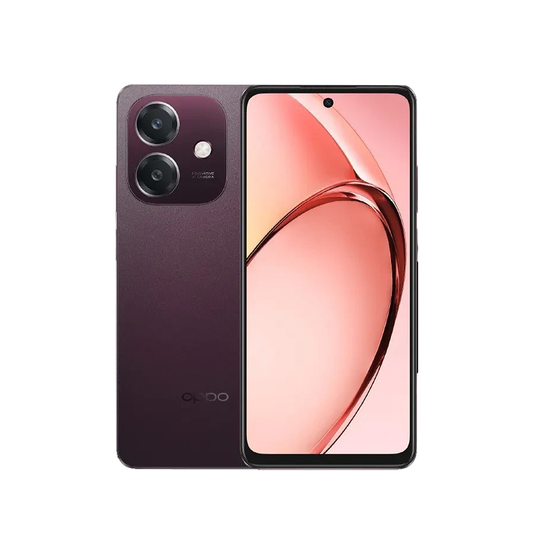 OPPO A5i Dual SIM, 128GB, 4GB RAM, 4G LTE - Nebula Red