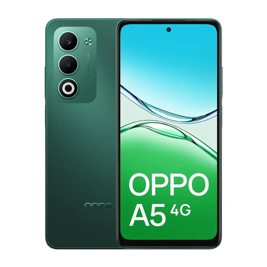 Oppo A5, 128GB, 6GB RAM, 4G LTE, Dual SIM - Aurora Green