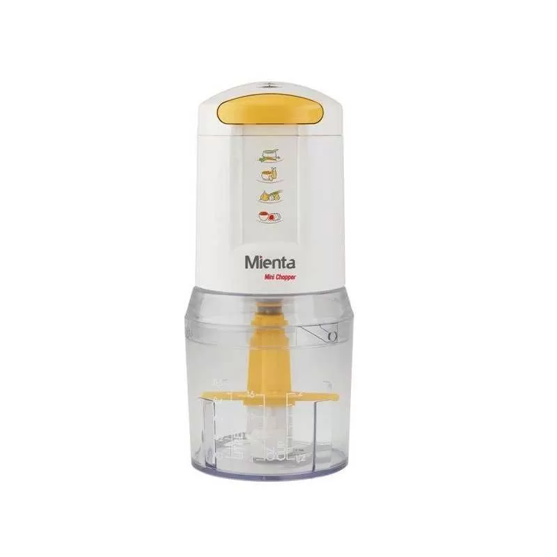 Mienta Mini Chopper, 400 Watt, White - CH-171