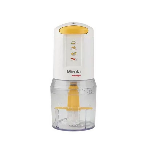 Mienta Mini Chopper, 400 Watt, White - CH-171