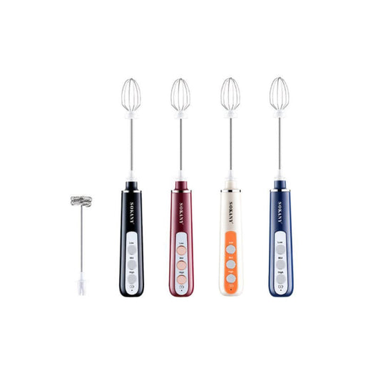 Sokany Rechargeable Hand Mixer 1200 mAh, SK-02014