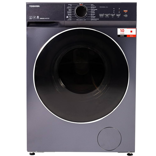 Toshiba T21 Digital Front load Washing Machine, 8.5 KG, Morandi Grey - TW-T21BU95UWEG(MG)