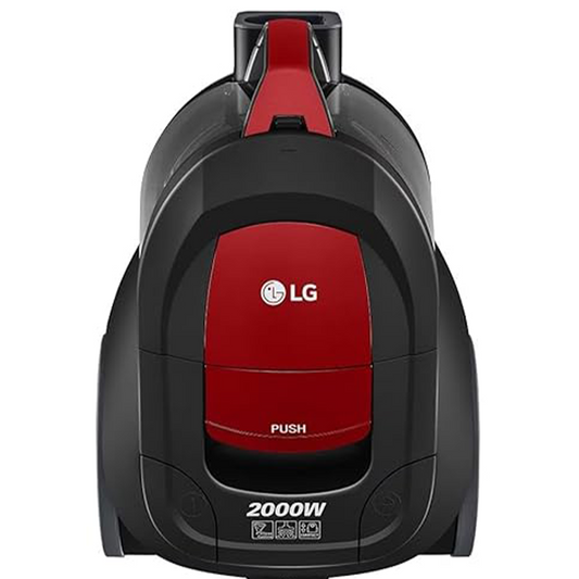 LG Bagless Vacuum Cleaner, 2000 Watt, Red - VC5420NNTR