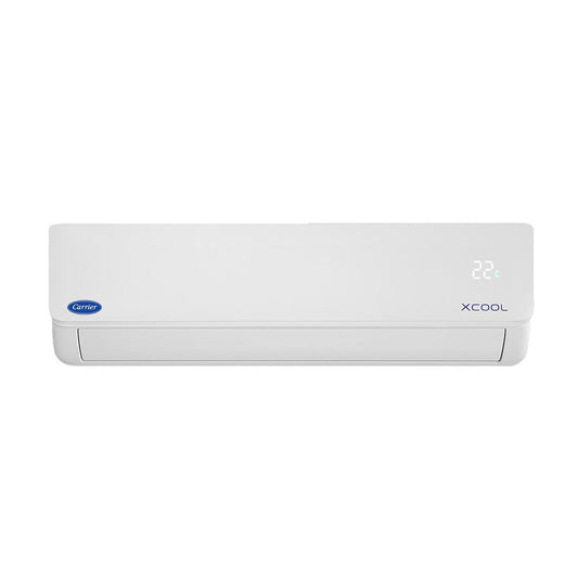 Carrier XCool Split Air Conditioner With Inverter Technology, Cooling And Heating, 1.5 HP, White - 53QHEFT12DN-708F